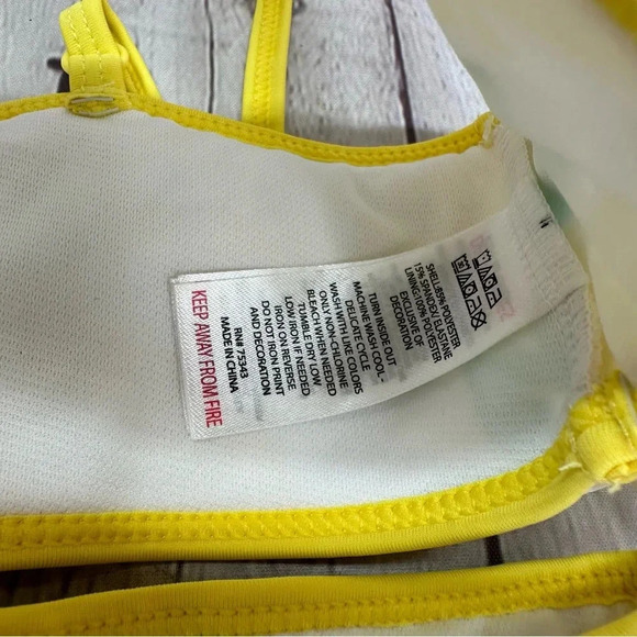 tommy bahama kids 2-piece bikini swimsuit with lemons size 10 - Picture 4 of 5